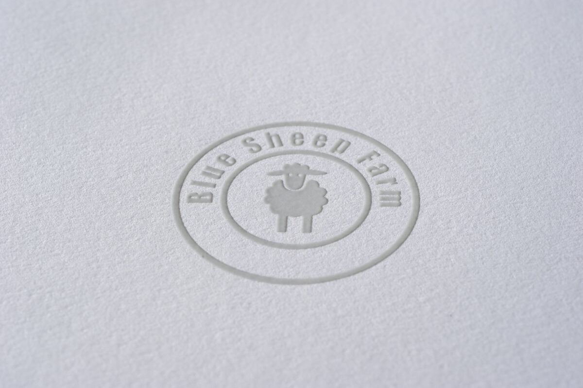 Logo-Druck: Bluesheepfarm